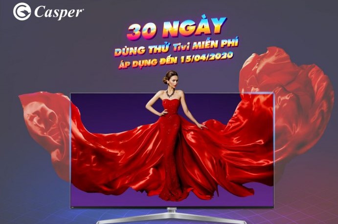 30 ngày dùng thử miễn phí TV Casper